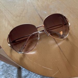 Gold sunglasses